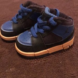 Blue Jordan Infant shoes